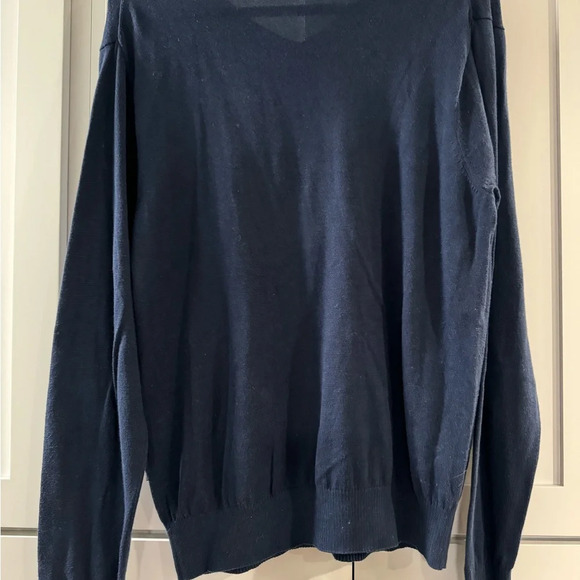 Vineyard‎ Vines Navy V-Neck Sweater Medium - Picture 4 of 4